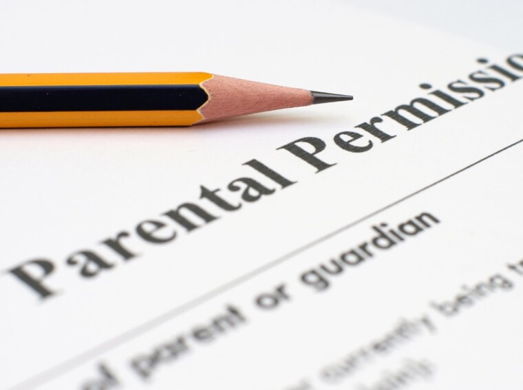 parental notification, in lieu of active parental permission, is allowed when