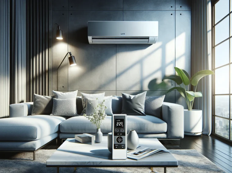 how to turn on uy48lo air conditioner