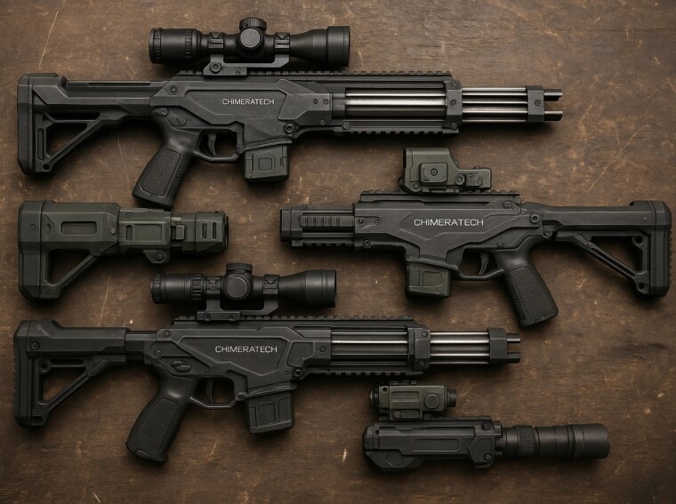 chimeratech railgunner top builds by gmrewv